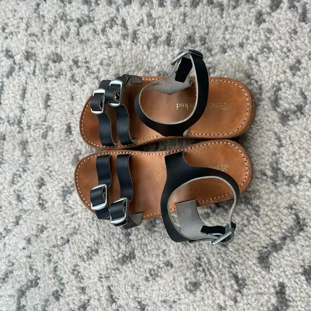 Freshly Picked Black Sandals size 9
